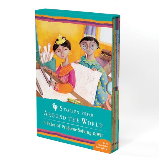 Barefoot Books Stories from Around the World Global Chapter Book Boxed Set: 4 Tales of Problem-Solving &#x26; Wit